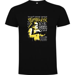 Galactic Crusader: Deathstar's Fall Tshirt