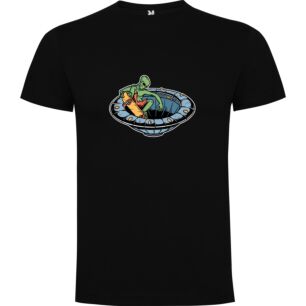 Galactic Skateboarder Abduction Tshirt