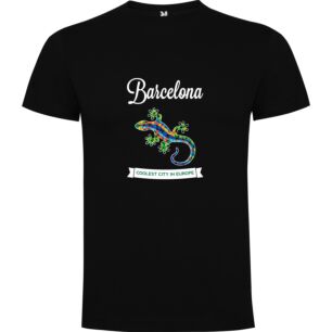 Gecko Green Barcelona Adventure Tshirt