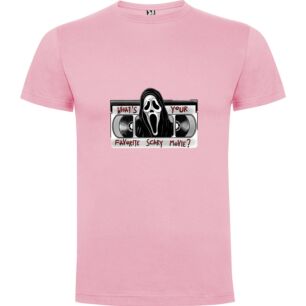 Ghostly Cinematic Scream Tshirt