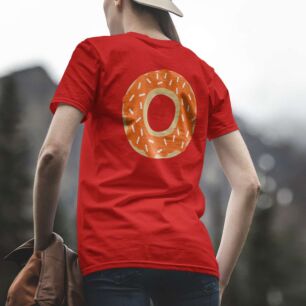 Glazed Donut Illustration Tshirt