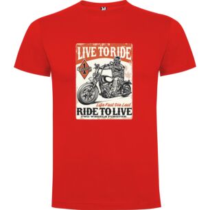 Glorious Rider Skeleton Tshirt