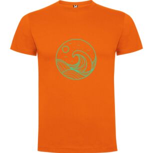 Glowing Infinity Wave Tshirt