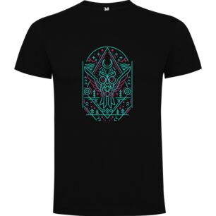 Glowing Owl Wizard Tshirt