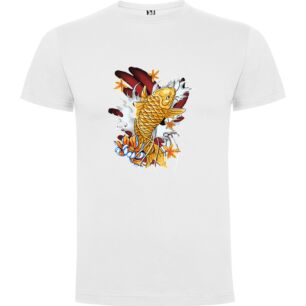 Golden Koi Dreaming Tshirt