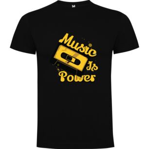 Golden Music Power Tshirt