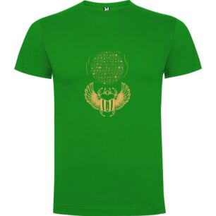 Golden Scarab Occult Tshirt