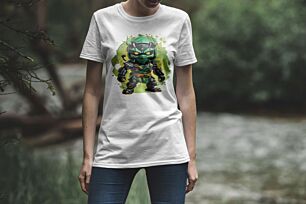 Green Armored Warrior Tshirt