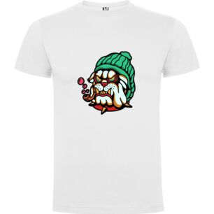 Green Hat Bulldog Trending Tshirt