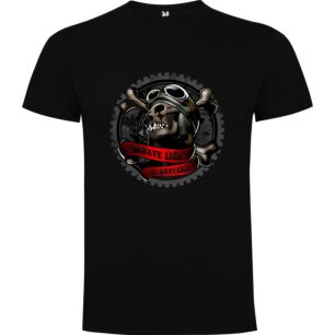 Grimcore Skull Design Tshirt