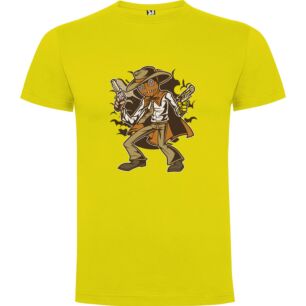 Gunslinger Skeleton Cowboy Tshirt