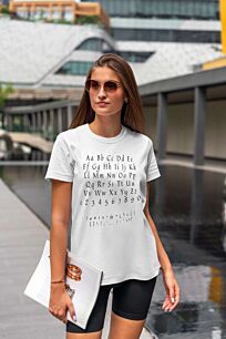 Handwritten Alphabet and Symbols Tshirt