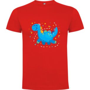 Happy Blue Dino Tshirt