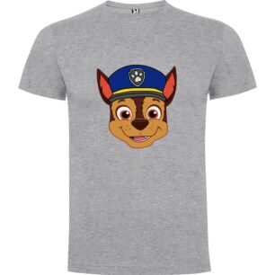 Heroic K9 Police Mascot Tshirt