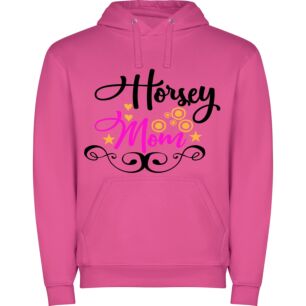 Honey, Happy Horsey Mom! Φούτερ με κουκούλα