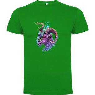 Horned Horror Illustration Tshirt