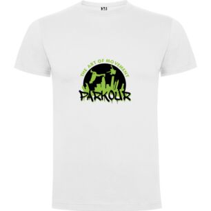 Ink Trails: Parkour Art Tshirt