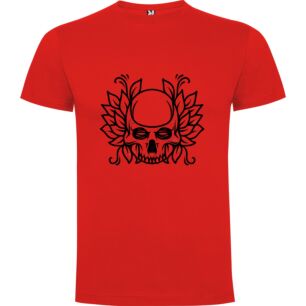 Inked Aztec Crowned Skull Tshirt