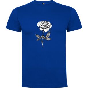 Inked Rose Engraving Tshirt