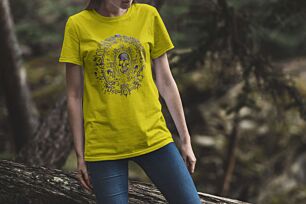 Intricate Skull Design Tshirt