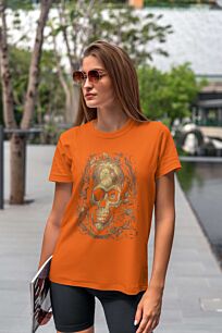 Intricate Skull Design Tshirt