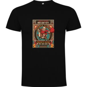 Jingle Bells: Vintage Santa Tshirt