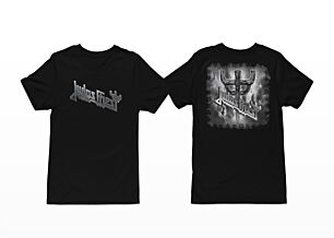 Judas Priest Cross Logo Black T-Shirt