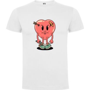 Juicy Heart Peach Tshirt