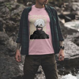 Kaneki Character Illustration Tshirt