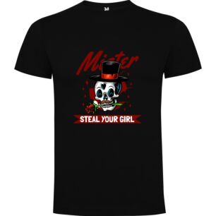 Killer Rose Top Hat Tshirt