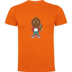 Knife-Wielding Primate Majesty Tshirt