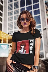 Kurisu Makise Anime Portrait Tshirt