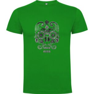 Lace Skeleton Calavera Tshirt