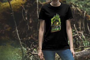 Leaf Creature Driving a Hot Rod Tshirt