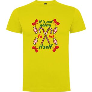 Lick Me Candy Cane Tshirt