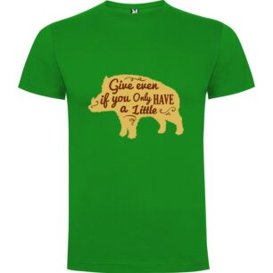 Little Giving Piggy Tshirt