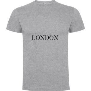 London Noir Skyline Tshirt