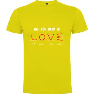 Love Equation Elegance Tshirt