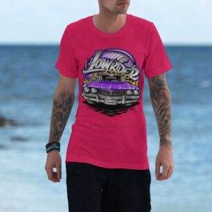 Lowrider Car Art Tshirt