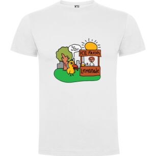 Luscious Lemon Stand Illustration Tshirt