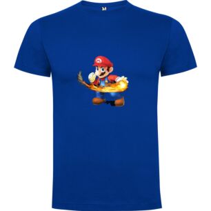 Mario's Flaming Fury Tshirt