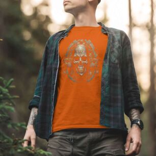 Mechanical Skull Artwork Tshirt