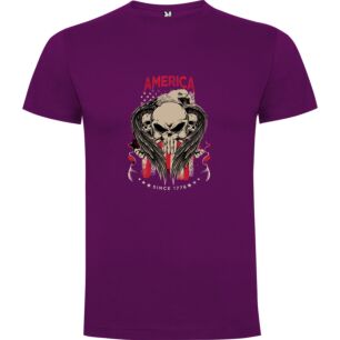 Metal Patriot Skull Tshirt