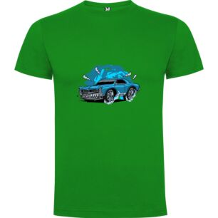 Metallic Shark Lightning Ride Tshirt