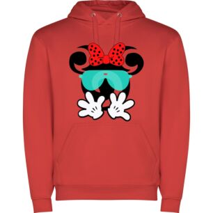 Mickey's Fanciful Bow Φούτερ με κουκούλα