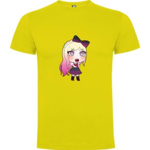 Moe Pink Chibi Girl Tshirt