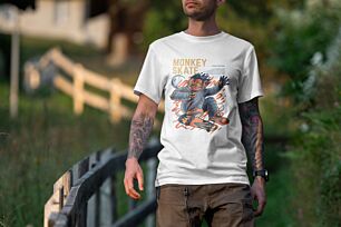 Monkey Skate Tshirt