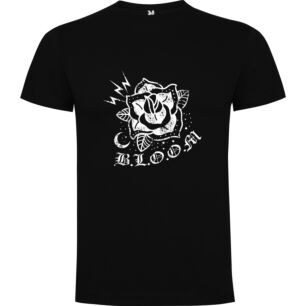 Monochrome Rose Tempest Tshirt