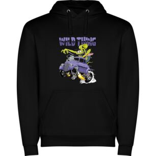 Monster Hotrod Purple Surprise Φούτερ με κουκούλα