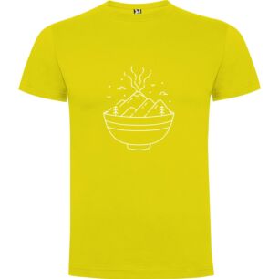 Mountain Bowl Illustration Tshirt